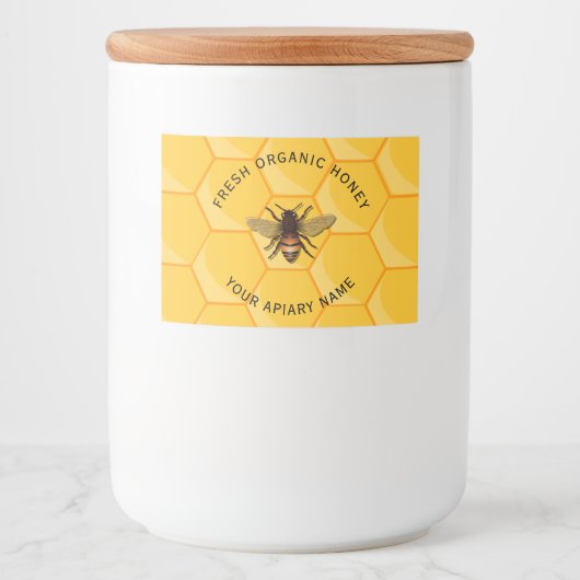 Etiket voor honingbijen (Voorkant)