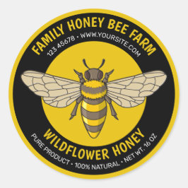 Etiket voor honingbijen