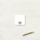 Etiket voor hoofden post-it® notes (Op bureau)