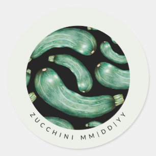 Etiket voor inmaken   Datum   Patroon van courgett