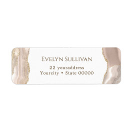 Etiket voor ivoor goudmakerij