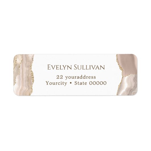 Etiket voor ivoor goudmakerij (Voorkant)