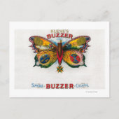 Etiket voor kaartendoos Buzzer Briefkaart (Voorkant)