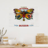 Etiket voor kaartendoos Buzzer Poster (Keuken)