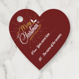  etiket voor kerstcadeautjes Label