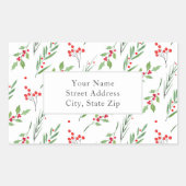 Etiket voor kerstmengeling (Voorkant)