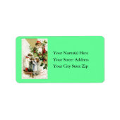 etiket voor kerstmis (Voorkant)