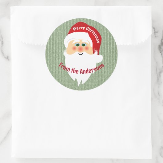 Etiket voor kerstontwerp-Sticker (Tas)