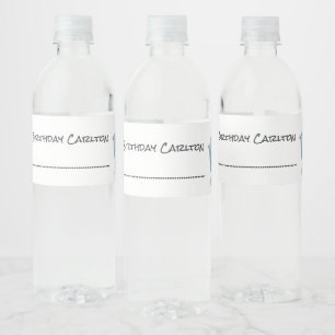 Etiket voor Kinder flesjes op het etiket van de do