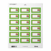 Etiket voor kinderverzorging (Full Sheet)
