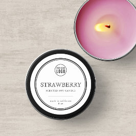 Etiket voor klassieke zwarte Logo toevoegen