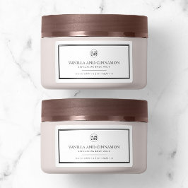 Etiket voor klassieke zwarte Logo toevoegen