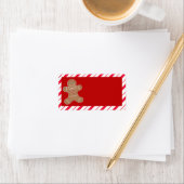 Etiket voor koekjesbrood met kerst (Insitu)