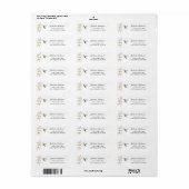 Etiket voor levende vogels (Full Sheet)
