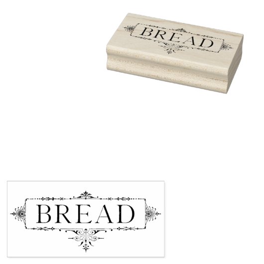 Etiket voor lezen Rubber Stempel (Gestempeld)