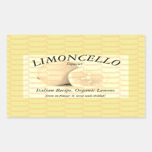 Etiket voor Limoncello