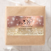 Etiket voor luxe glitterige mousserende carrosseri (Insitu)