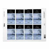 Etiket voor meer wijn, bevroren (Full Sheet)