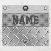 Etiket voor metalen en stalen bier (Enkel label)