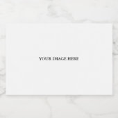 Etiket voor mini-liquor-flacon (Enkel label)