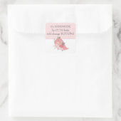 Etiket voor naadloze naaigarens van aangepaste kle (Tas)