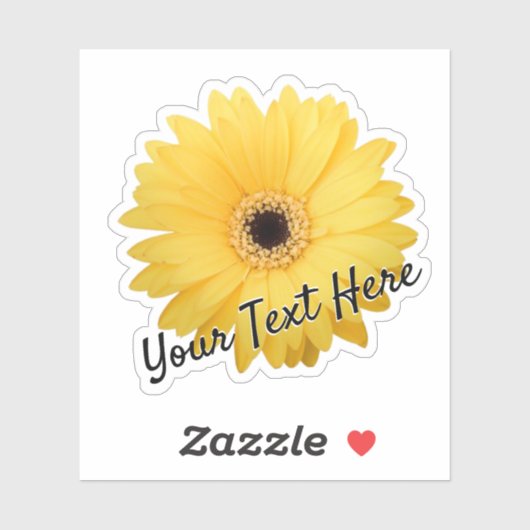 Etiket voor naambloem personaliseren sticker afdru (Vel)