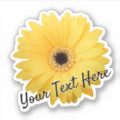 Etiket voor naambloem personaliseren sticker afdru (Voorkant)