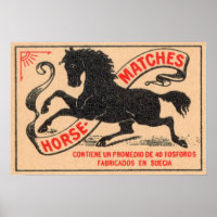 Etiket voor  paarden