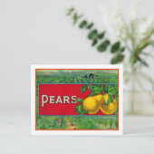 Etiket voor paardevlees briefkaart (Staand voorkant)