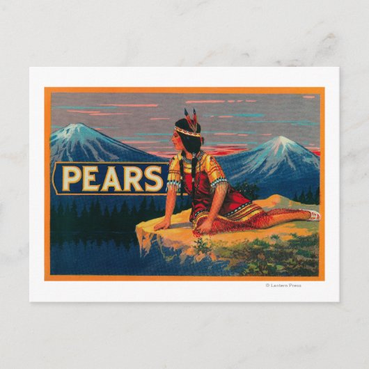 Etiket voor paardevlees briefkaart (Voorkant)