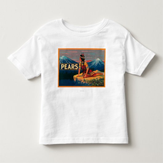 Etiket voor paardevlees kinder shirts (Voorkant)