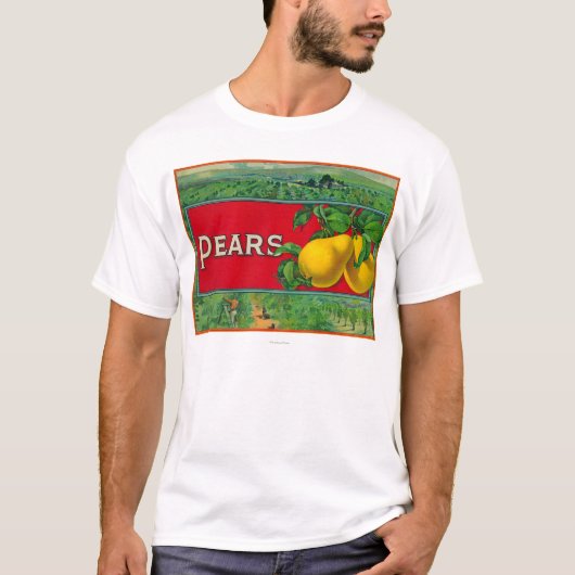 Etiket voor paardevlees t-shirt (Voorkant)