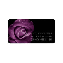 ETIKET VOOR PAARS ROOS