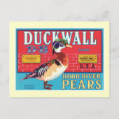 Etiket voor peren briefkaart (Voorkant)