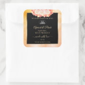 Etiket voor platte koraalkleurstof (Floral Peach C (Tas)