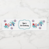 Etiket voor pool-braadpleister (Enkel label)