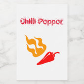 Etiket voor potjes (Enkel label)