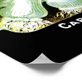 Etiket voor preek zaadpakket poster (Hoek)