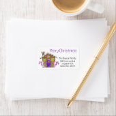 Etiket voor pretkerstontbijt (Insitu)