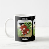 Etiket voor Radish Seed Packet Koffiemok (Links)