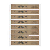 Etiket voor rafelingen en staarten (Vel)