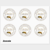 Etiket voor realistische bijenbijenproducten (Vel)