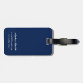 Etiket voor rode ovale groenten bagagelabel (Achterkant horizontaal)