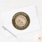 Etiket voor shiitake-paddenstoel (Envelop)