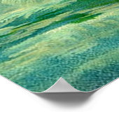 Etiket voor sigaren op basis van Ocean Gem mermaid Poster (Hoek)