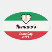 Etiket voor speciale Italiaanse feestdagen (Voorkant)