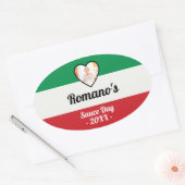 Etiket voor speciale Italiaanse feestdagen (Envelop)