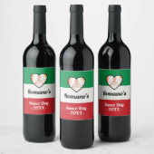 Etiket voor speciale Italiaanse saus Day-fles (Flessen)