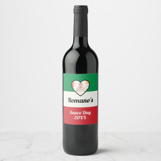 Etiket voor speciale Italiaanse saus Day-fles (Voorkant)