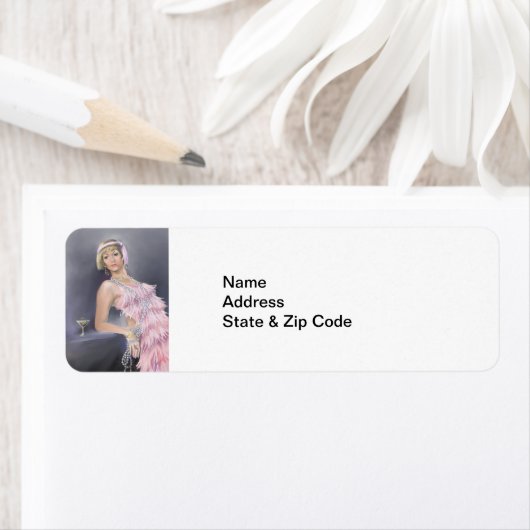 Etiket voor Springtime-flatadres (Insitu)